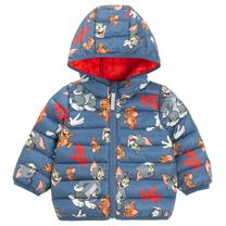 Virsjaka, neformāls pavasaris/rudens ar siltinājumu, zēniem/mazuļiem Cool Club Tom & Jerry LOB2801042, zila krās., 68 cm