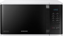 Mikrobangų krosnelė Samsung MS23K3513AW/BA, su apšvietimu, balta sp./juoda sp., 800 W Prekė su pažeista pakuote.