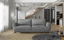Sofa Megis Dora 90, pilka sp., 95 x 250 cm x 90 cm