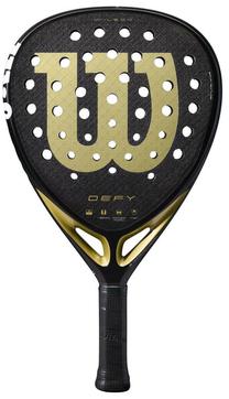 Padel tenisa rakete Wilson Defy V1 WR173711U2, melna krās./dzeltena krās.