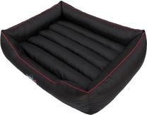 Guļvieta mājdzīvniekiem Hobbydog Comfort CORCCL3, melns krās./tumši sarkana krās., L