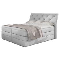 Lova dvigulė continental Mirabel Soft 17, 180 x 200 cm, balta sp., su čiužiniu