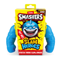 Rotaļlietu figūriņa Zuru Smashers Slam Heroes Shark, 18 cm, zila krās.