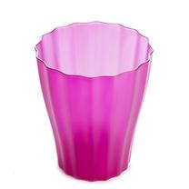 Gėlių vazonas POT OLA TRANSLUCENT GLASS (45) PINK, plastikinis, Ø 13.4 cm, rožinė sp.