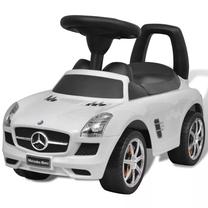 Детская машинка каталка VLX Mercedes Benz, белый цв.
