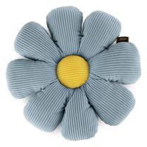 Декоративная подушка Flower 40, синий цв., 37 см x 37 см