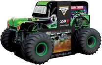 Dėlionė Eurographics Monster Jam Grave Digger Tin 8551-5943, 48 cm x 33 cm, 550 vnt., įvairių spalvų