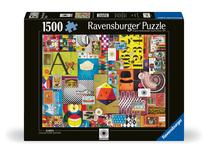 Dėlionė Ravensburger Eames Variations, 60 cm x 80 cm, 1500 vnt., įvairių spalvų