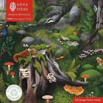 Dėlionė Educa Anna Stead In the Woods, 51 cm x 73.5 cm, 1000 vnt., įvairių spalvų