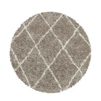 Ковер комнатные Ayyildiz Alvor Geometric, белый цв./бежевый цв., 80 см x 80 см