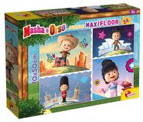 Пазл Lisciani Masha And The Bear 304-86085, 50 см x 70 см, 24 шт., многоцветный