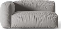 Modulinė sofa Micadoni Martina Structured, pilka sp., kairinė, 160 x 106 cm x 75 cm