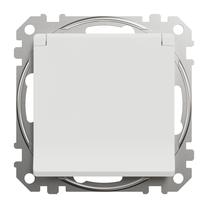 Kištukinis lizdas Schneider Electric Sedna Design SDD211024, su įžeminimu, IP44, balta sp.
