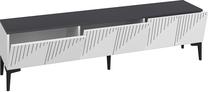 ТВ стол Kalune Design Artemis, антрацитовый цв./белый цв., 37 см x 180 см x 45 см