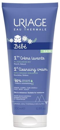 Очищающее средство для лица Uriage Baby 1st Cleansing Cream, 200 мл