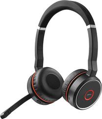 Bezvadu austiņas Jabra Evolve 75, melna krās.