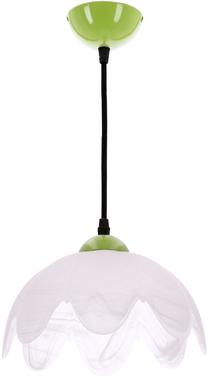 Светильник потолочный Candellux Lighting Colori 31-47984, E27, 1 x 60 Вт, белый цв. / зеленый цв.