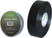 Elektriisolatsiooniteip Haupa HUPtape-22plus, must v., 20 m