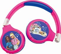 Bezvadu austiņas bērniem Lexibook Barbie HPBT010BB, zila krās./rozā krās.