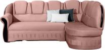Kampinė sofa Lord Nube 24, rožinė sp., dešininė, 180 x 243 cm x 105 cm