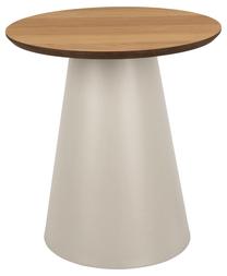 Kavos staliukas Soli, ąžuolo/pilka, 45 cm x 45 cm x 48 cm