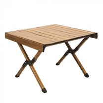 Stovyklavimo stalas Mirpol Drevo 60, ruda sp., 60 cm x 60 cm x 44 cm