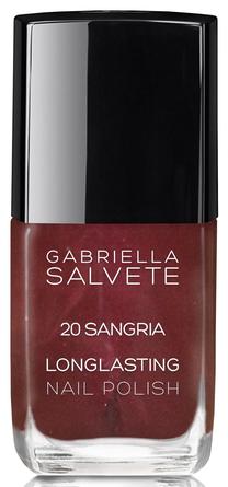 Nagų lakas Gabriella Salvete, 20 sangria sp., 11 ml