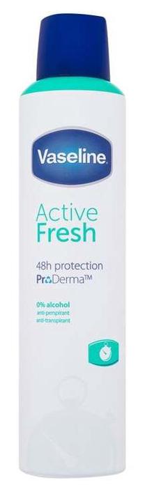 Dezodorants sievietēm Vaseline Active Fresh, 250 ml