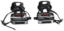 Treniruoklių priedas Gymstick SPD Pedals, juoda sp./nerūdijančiojo plieno sp.