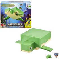 Комплект Mattel Minecraft Transforming Turtle Hideout HDW14, многоцветный