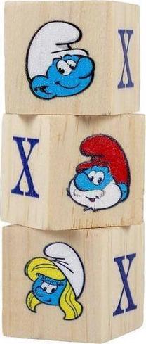 Rotaļlieta sunim, graužammanta suņiem Duvo Smurfs Cubes, brūna krās.