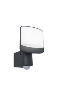 Prožektor liikumisanduriga, seinakinnitus Lutec 77625701345, 12 W, 800 lm, 5000 °K, IP44, hall v.