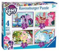 Dėlionė 4in1 Ravensburger, 72 vnt.