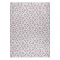 Ковер комнатные Hakano Vinea Grid, кремовый цв./розовый цв., 150 см x 80 см