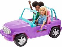 Автомобиль для куклы Mattel Barbie Jeep Vehicle, фиолетовый цв.