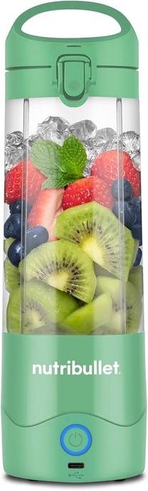 Kokteiļu blenderis Nutribullet Portable NBP003LG, zaļa krās.