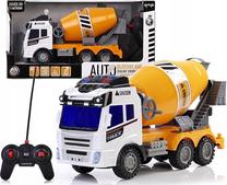 Rc автомобиль Artyk Concrete Mixer 131240, белый цв./черный цв./желтый цв.