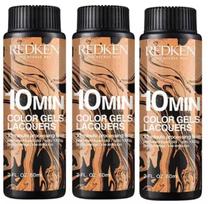 Kраска для волос Redken Color Gels Lacquers, choco mousse цв., 6NN, 60 мл x 3 шт.