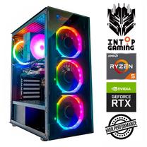 Stacionārs dators Intop Ryzen 5 7600X, 2250 GB, DDR5 32 GB, SSD+HDD 250 GB 2 TB, RTX 4060 8 GB GDDR6