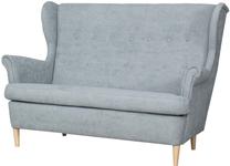 Sofa Bodzio Werina TWE2, pilka sp./žydra sp., 95 x 149 cm x 101 cm