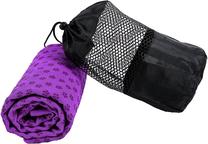 Sportinis rankšluostis Amaya Yoga Towel, violetinė sp., 183 cm x 63 cm
