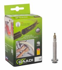 Dviračių padangų kamera Gaadi 65585, guma, juoda sp., 28", 2.1"