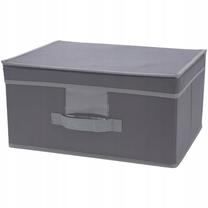 Uzglabāšanas kaste ar vāku Storage Solutions CP8500320, tumši pelēka krās., 39 x 29 x 19 cm