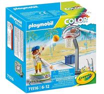 Конструктор Playmobil Color Skater Скейтер Баскетболист 71516