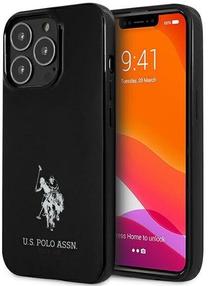 Чехол для телефона U.S. Polo Assn., черный цв., Apple