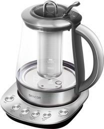 Elektriskā tējkanna Sencor SWK 1280, 1.2 l, caurspīdīga krās.