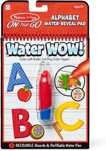 Набор для рисования Melissa & Doug Water Wow Alphabet, красный цв.