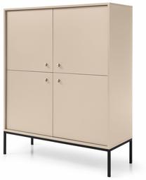 Spintelė Mark Mono, šviesiai ruda sp., 104 cm x 39 cm x 125 cm