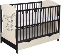 Beebivoodi Minikid Miki 104 Bunny, 60 x 120 cm, ilma madratsita