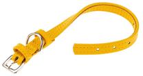 Antkaklis šunims Ferplast Vogue Cf, geltona sp., 210 - 290 mm x 15 mm, 21/29